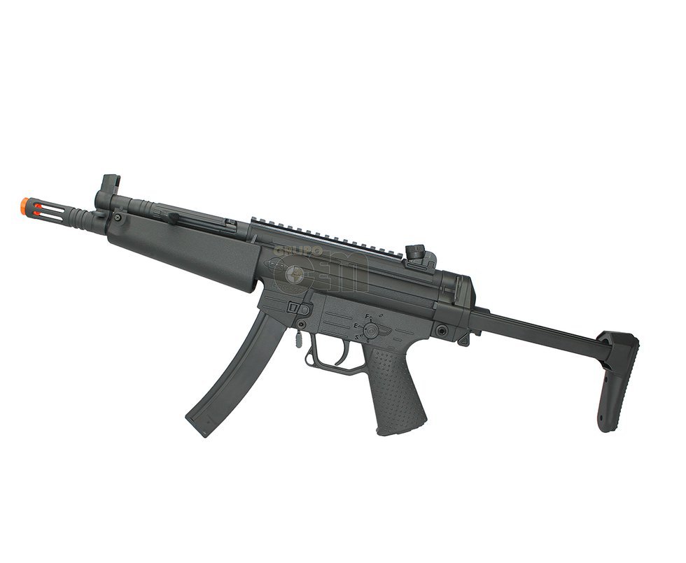 Rifle De Airsoft Gsg-522 Versão Mp5 Coronha Retratil Cal 6mm Bivolt - Gsg By Ics