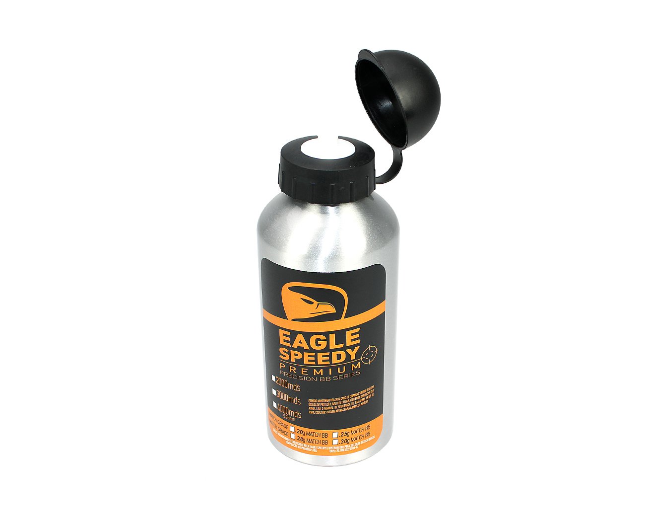 Esfera Plastica De 6mm De 0,20g Squeze Metal Com 3000un - Eagle Speedy