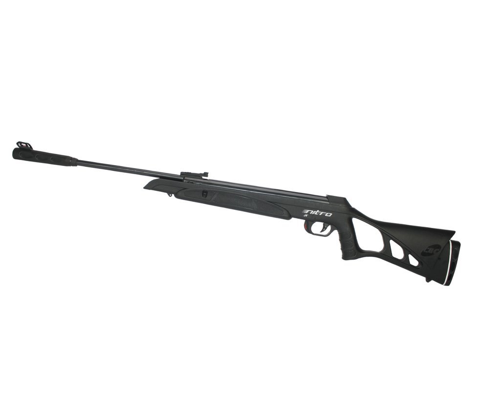 Carabina De Pressão Cbc Nitro-x F18 1300 - Calibre 4,5 Mm - Oxidada