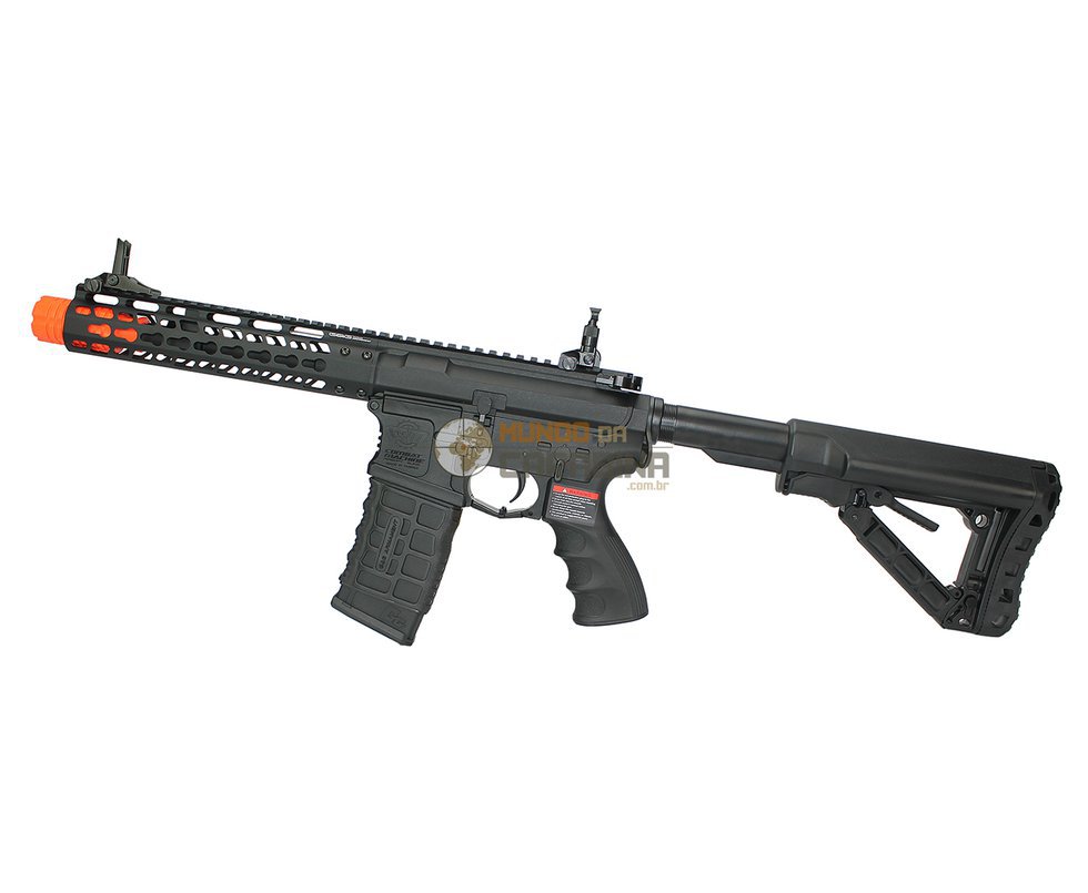Rifle De Airsoft Cm16 Wild Hog 9" Elet Mosfet- Cal 6mm - G&g