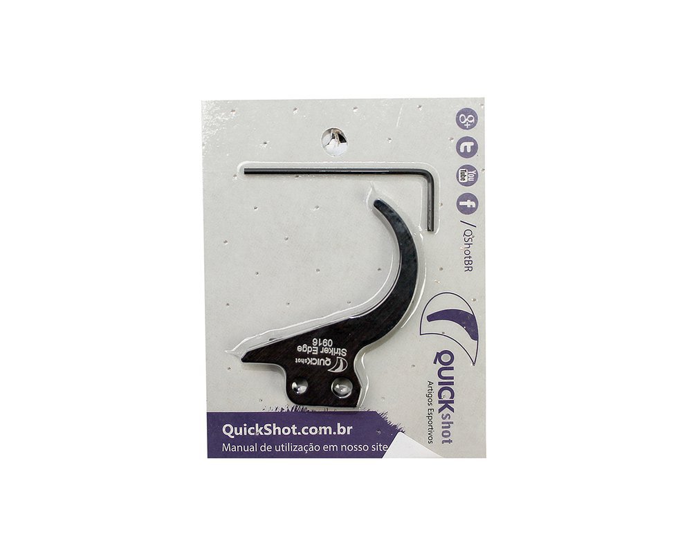 Lâmina De Gatilho Ajustável Hatsan Striker Edge - Preto - Quick Shot