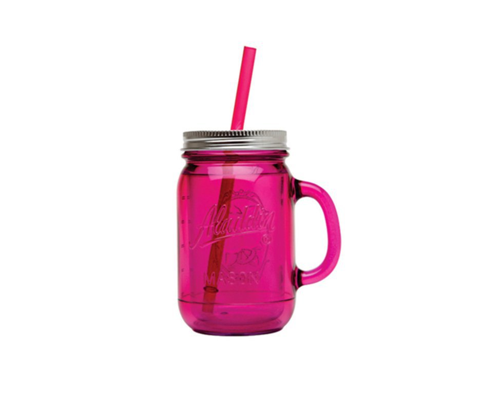 Caneca Isotérmica Classic Mason 0.473l Pink - Aladdin