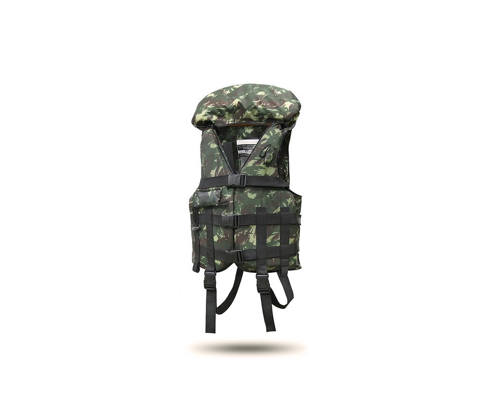 Colete Salva Vidas Nautico Tatico Ativa Homologado Camuflado  - Ativa