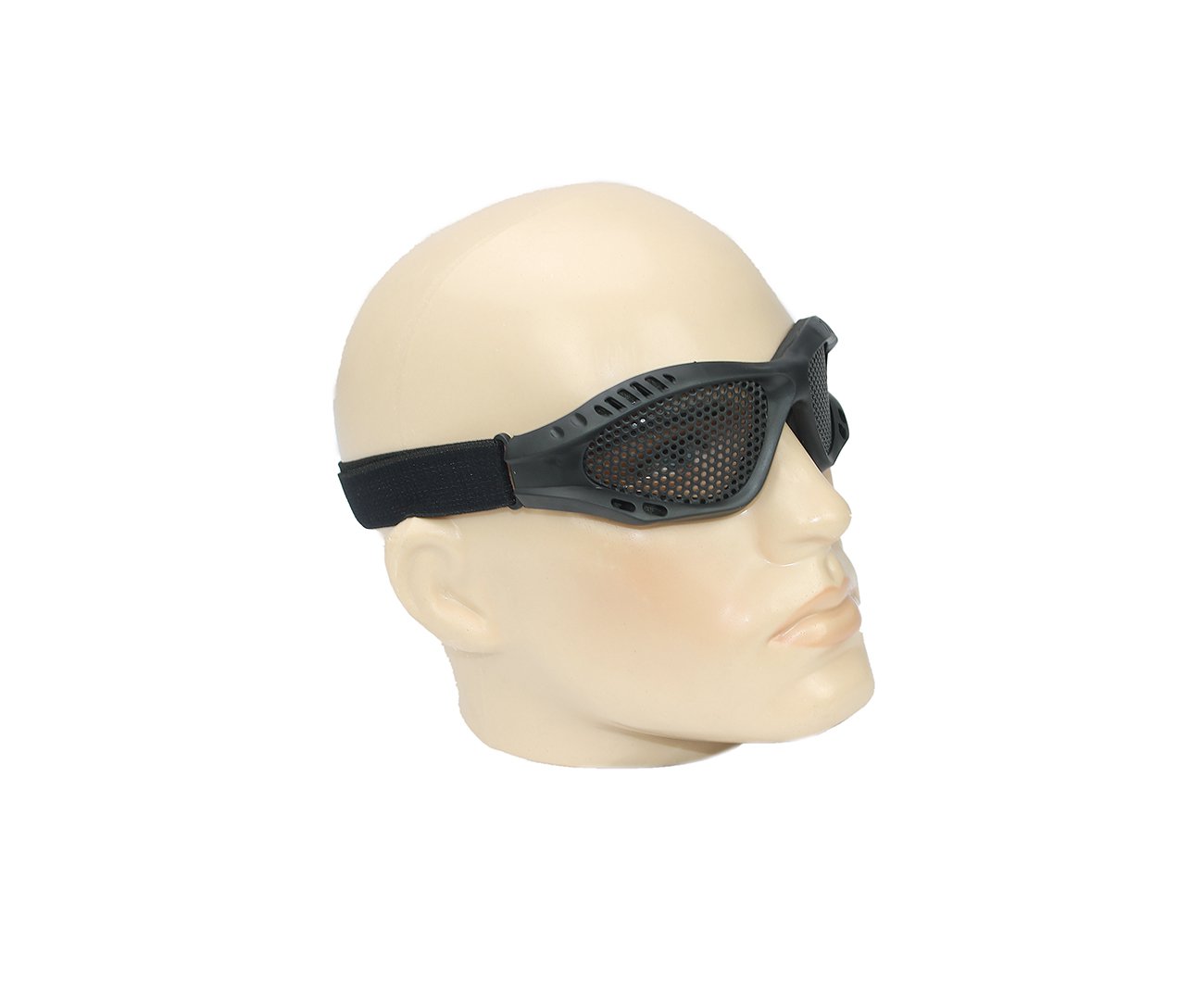 Oculos Airsoft Proteção Com Tela Em Metal  - Preto