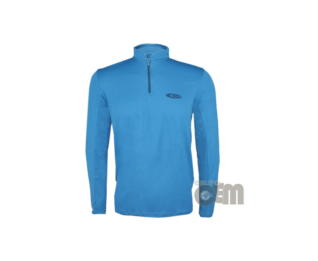Camiseta Fisherman Azul - Proteção Uva/uvb 50+ Fps - Cardume