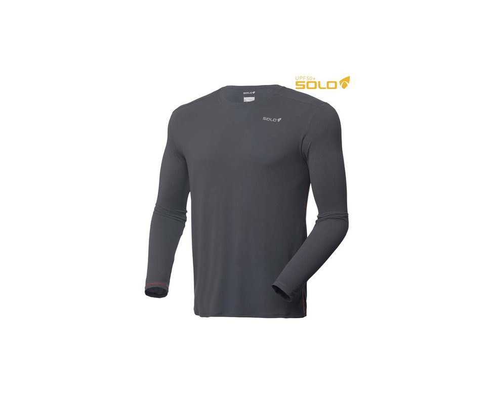 Camiseta Ion Uv Ml Granite - Proteção Uva/uvb 50+ Fps - Solo - P