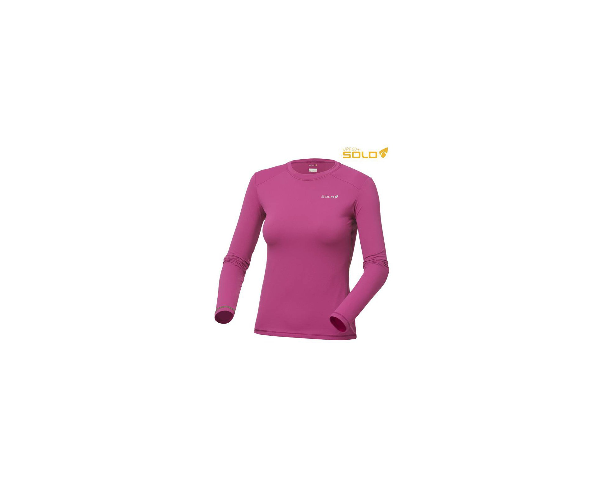 Camiseta Ion Uv Ml Lady Rs Fucsia - Proteção Uva/uvb 50+ Fps - Solo - PP