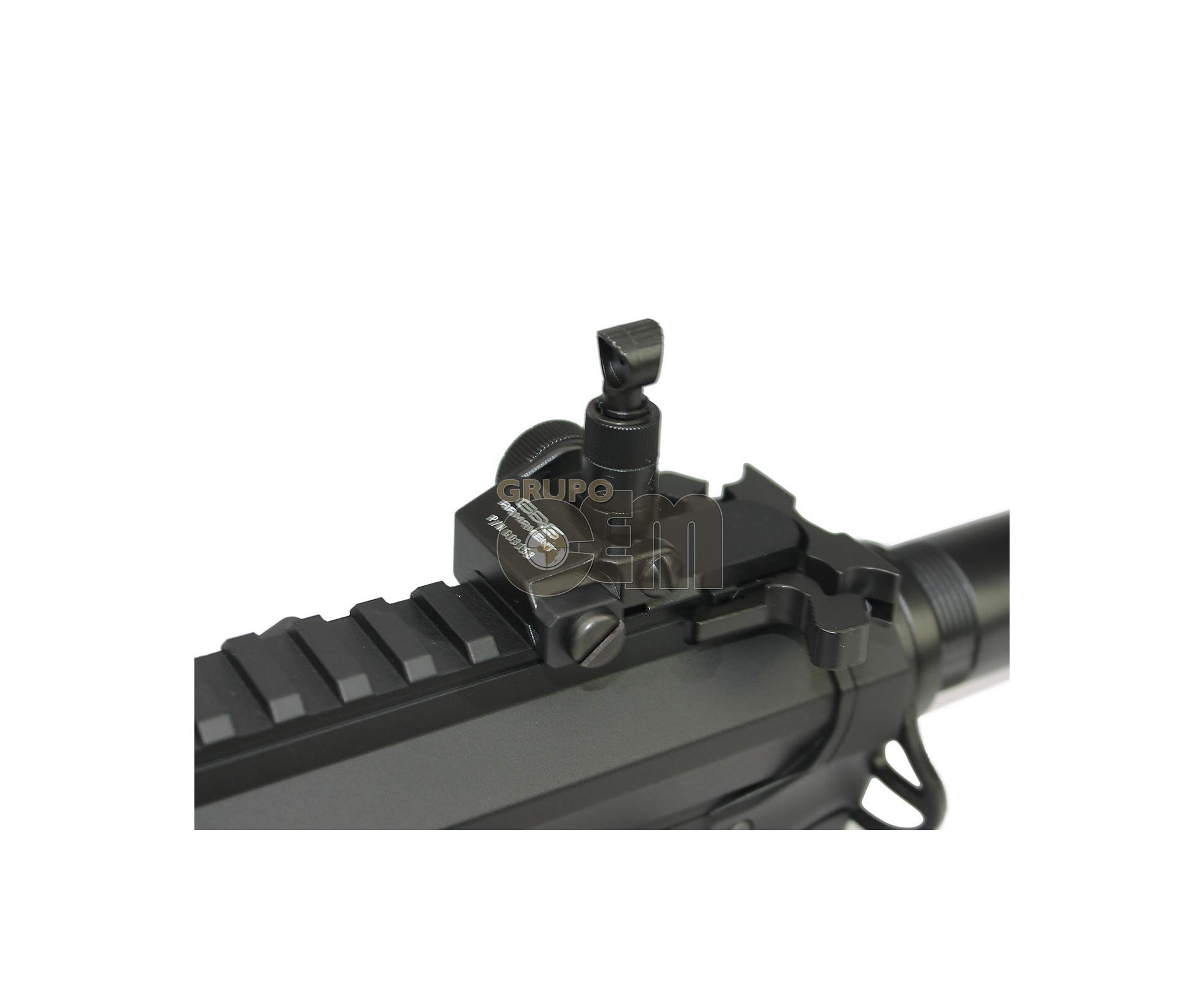 Rifle De Airsoft Full Metal Gc16  Warth Hog 12" Long - Elet Mosfet - Cal 6mm - G&g