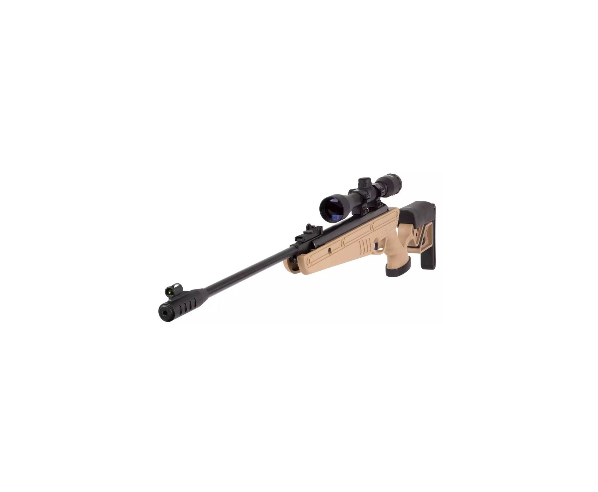 Carabina De Pressão Tg-1 Sniper Tan + Luneta 4x32 - Swiss Arms