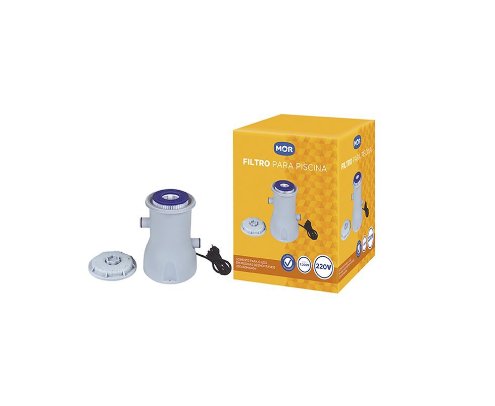 Filtro Para Piscina - Capacidade 2200l/h - 110v - Mor