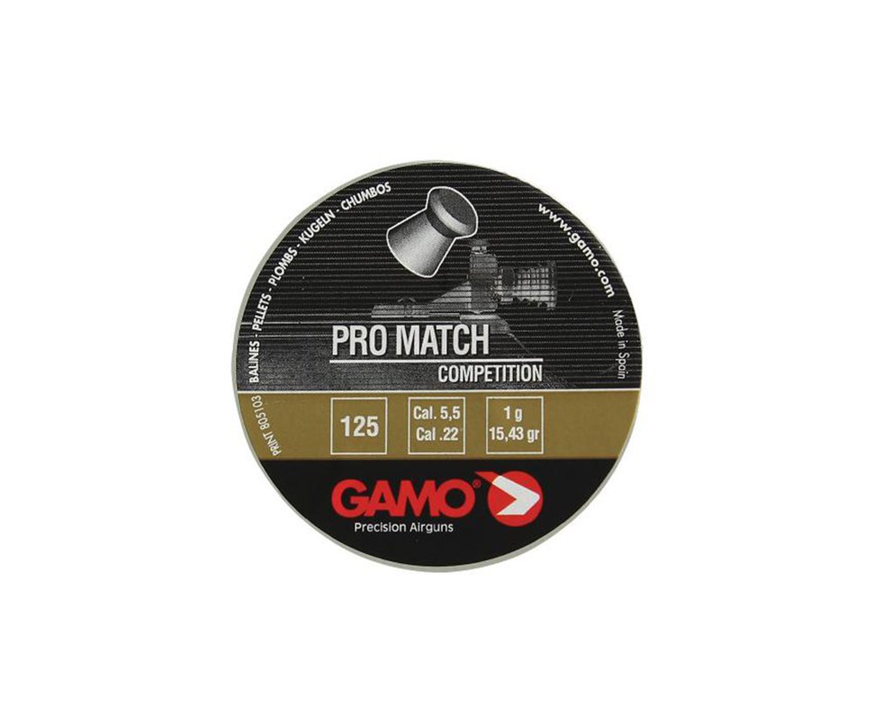 Chumbinho Pro Match 5,5mm (125un) - Gamo