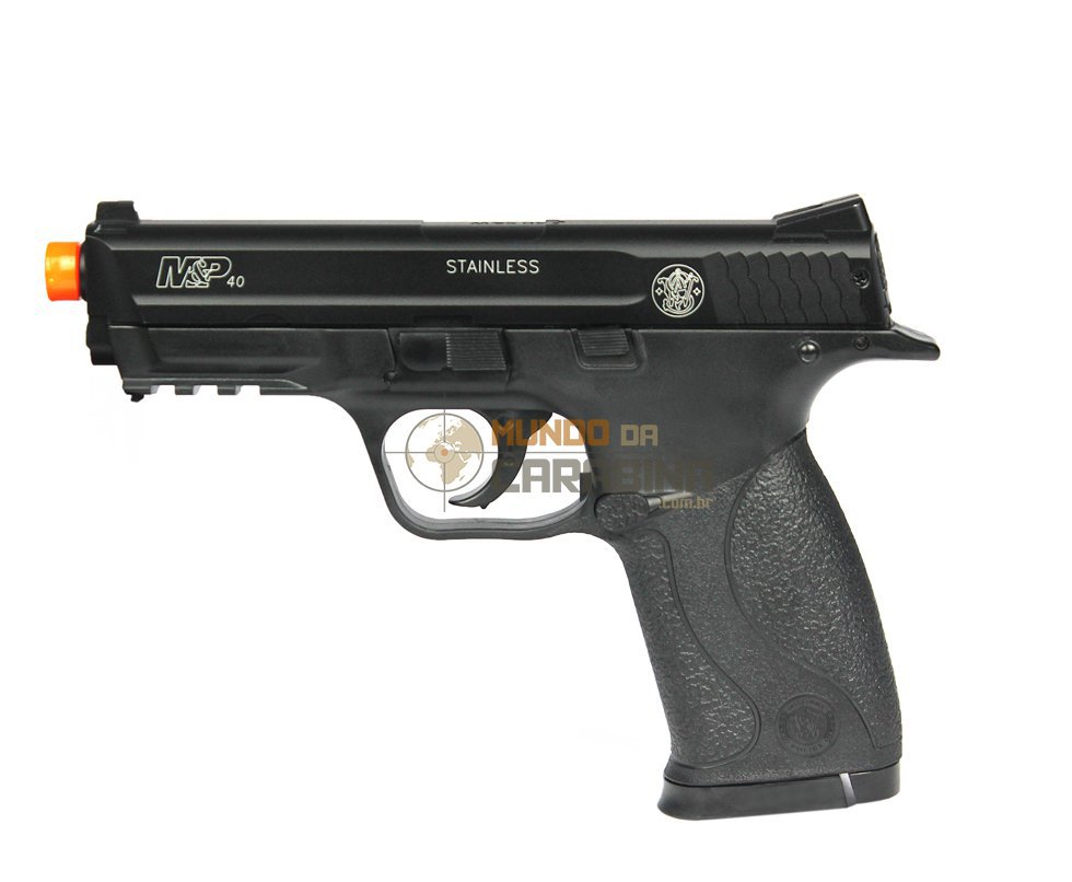 Pistola De Airsoft Smith&wesson Mp 40 - Semi Metal - Cal 6,0 Mm - Cyber Gun