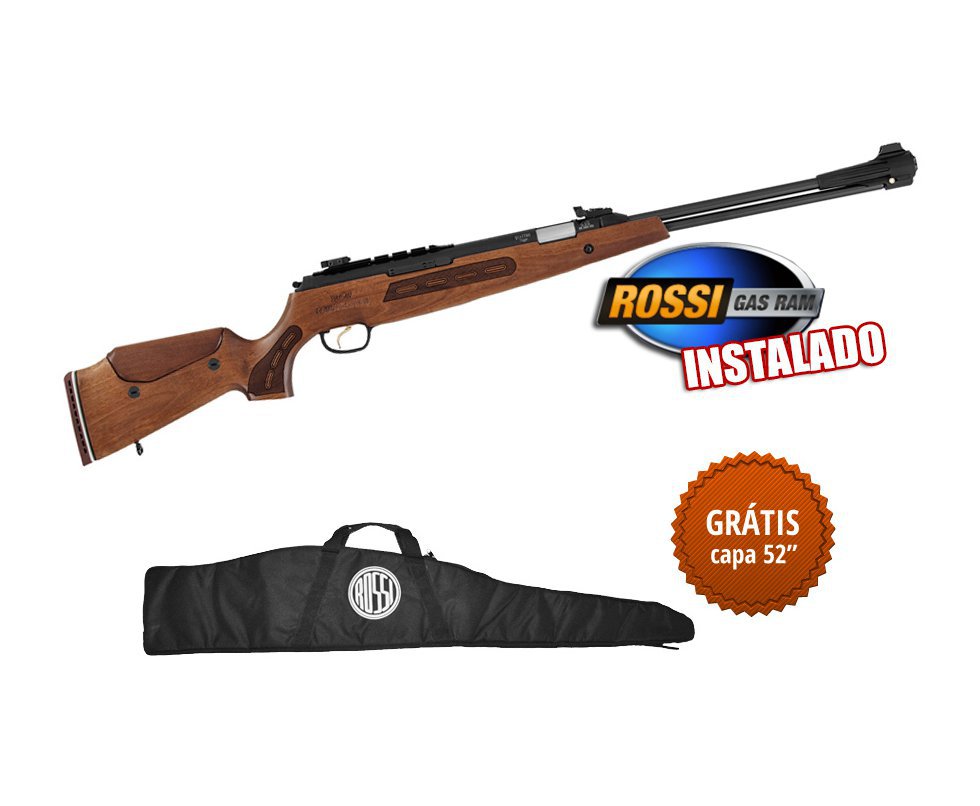 Carabina De Pressão Hatsan Dominator 200w - Calibre 5,5 Mm - Sistema Sas Com Pistão Pneumático   Capa 52"