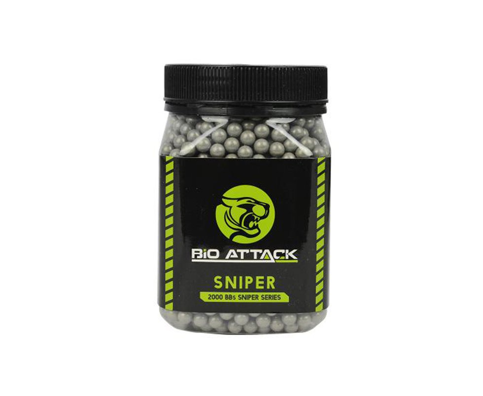 Esferas Plasticas Bioattack Airsoft Bb 0.50 X 2000un - Bio Attack