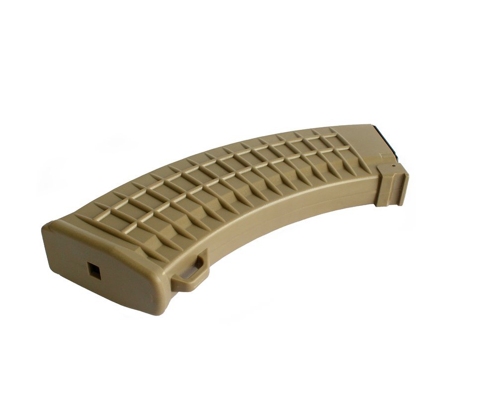 Magazine Para Airsoft Ak - Mid- Cap - Tan - Actionx