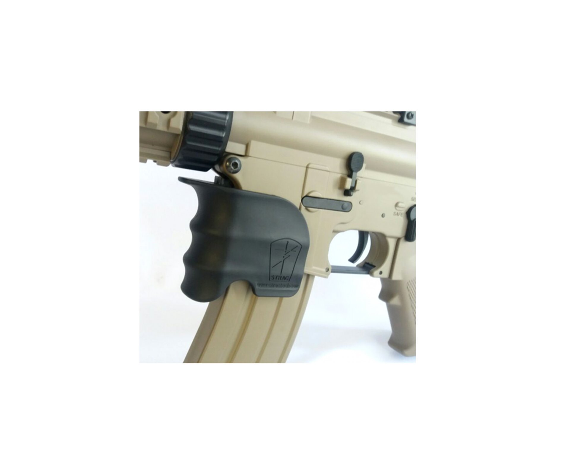 Grip Mag Well (strac) Airsoft - Bk - Cyma - Actionx