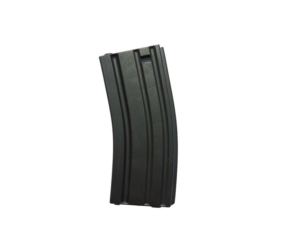 Magazine Mid Cap Preto 140bbs Para Airsoft M4/m16 (polimero) - Mec