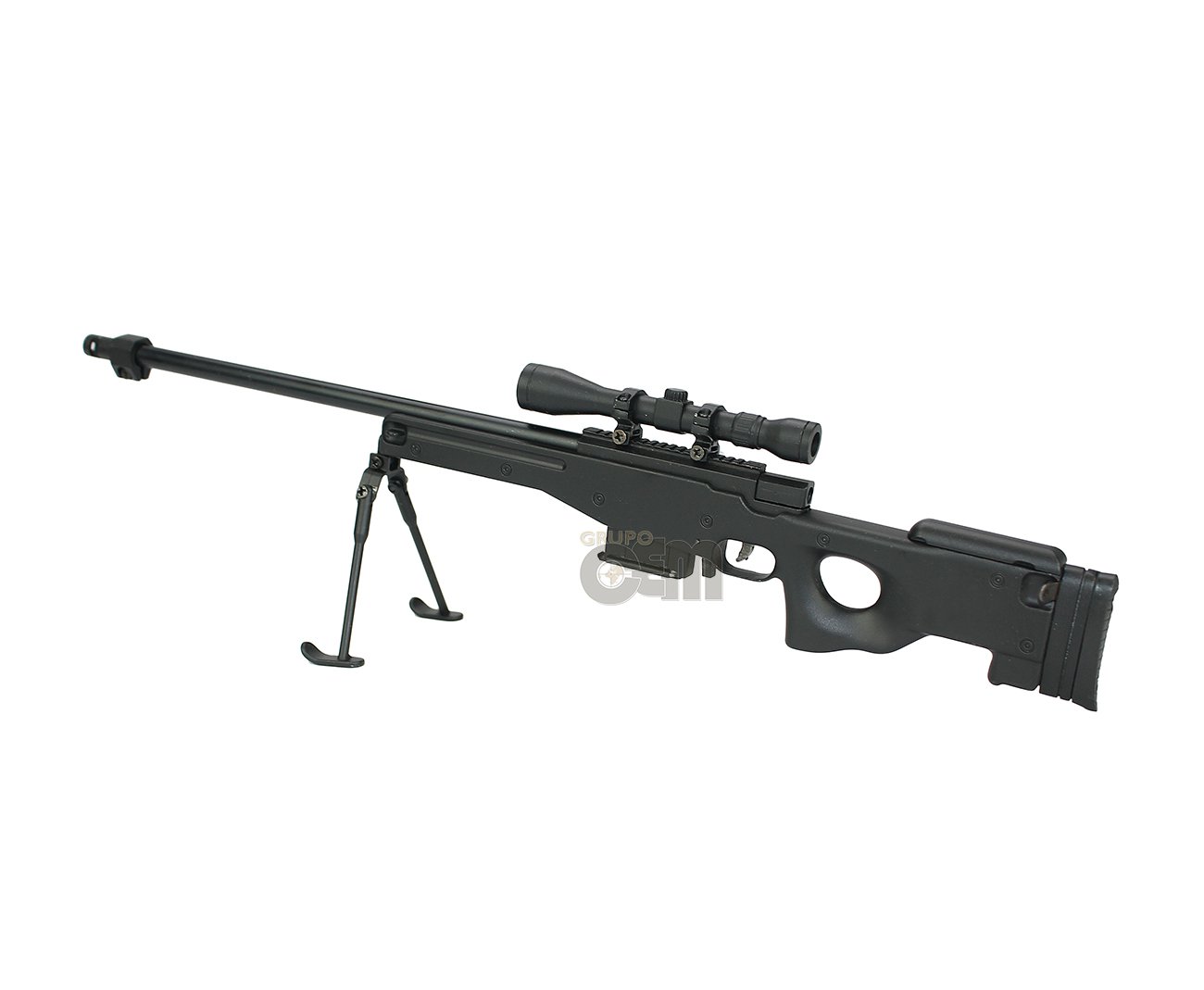 Rifle L96 Black Miniatura Metálica - Tactical - Arsenal Guns