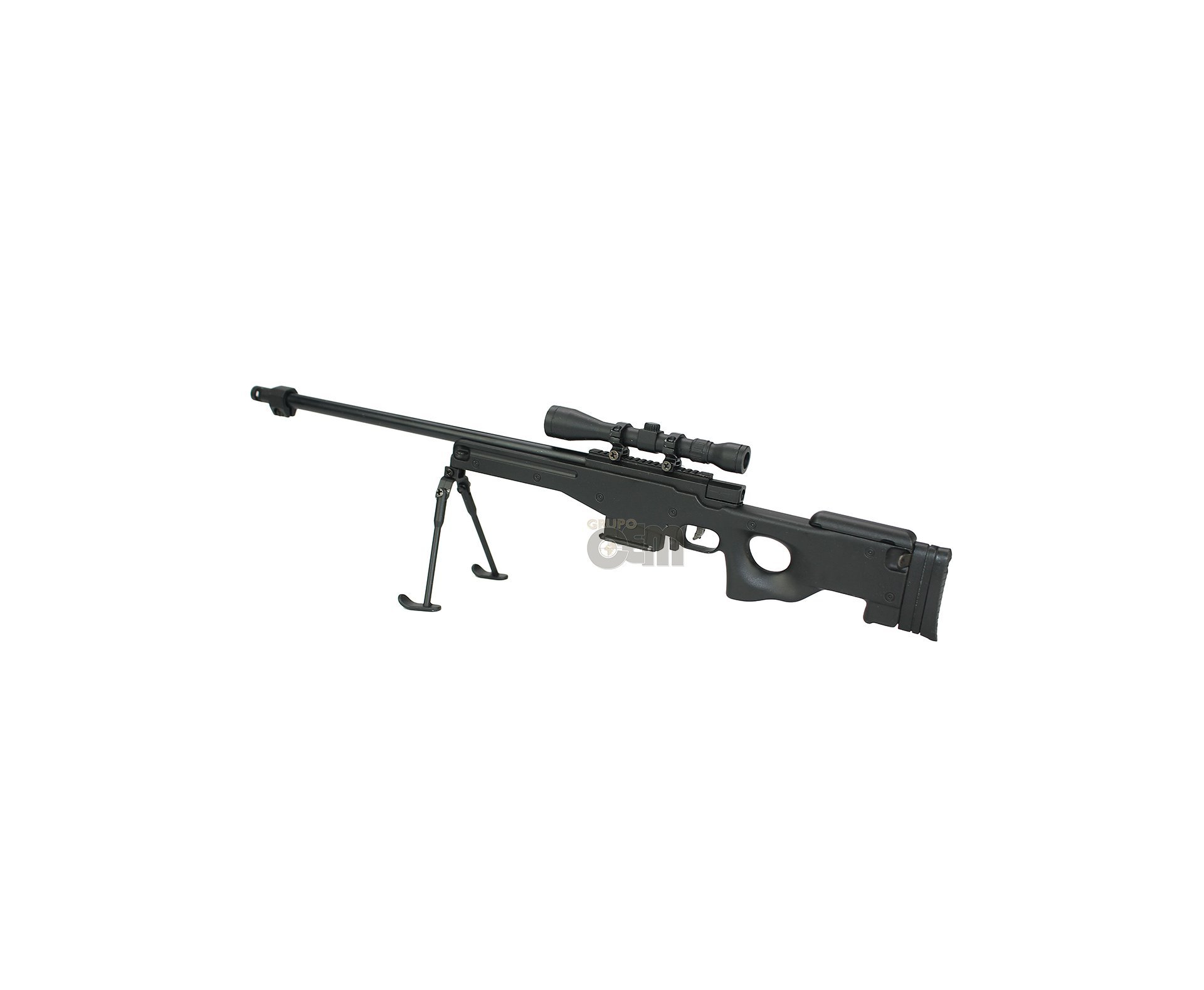 Rifle L96 Black Miniatura Metálica - Tactical - Arsenal Guns