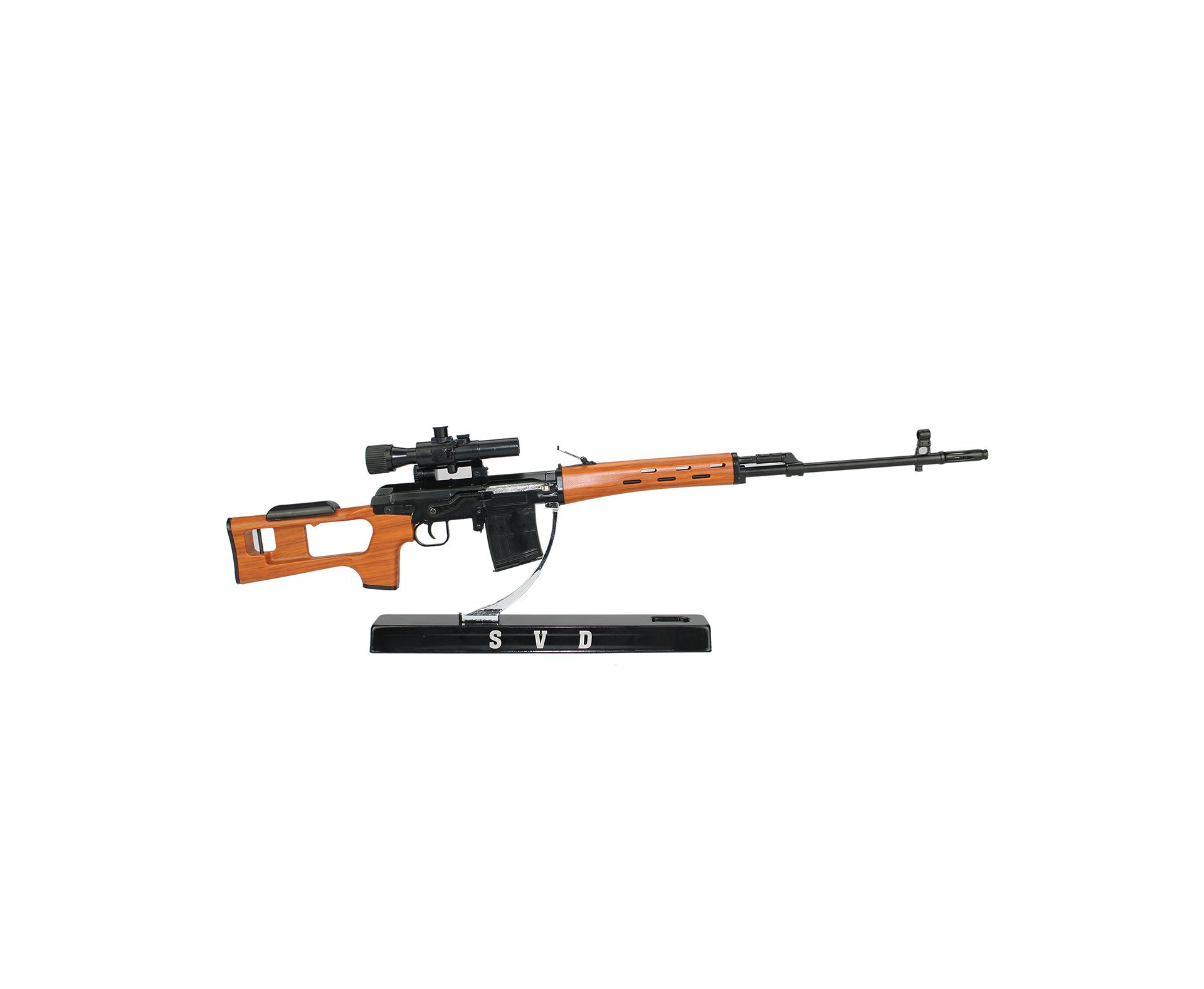 Rifle Sniper Dragunov Svd Miniatura Metálica - Arsenal Guns