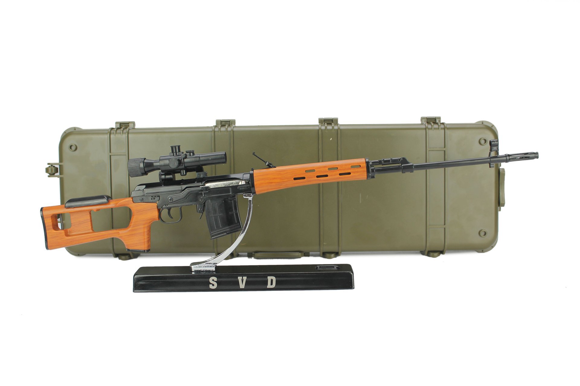 Rifle Sniper Dragunov Svd Miniatura Metálica - Arsenal Guns