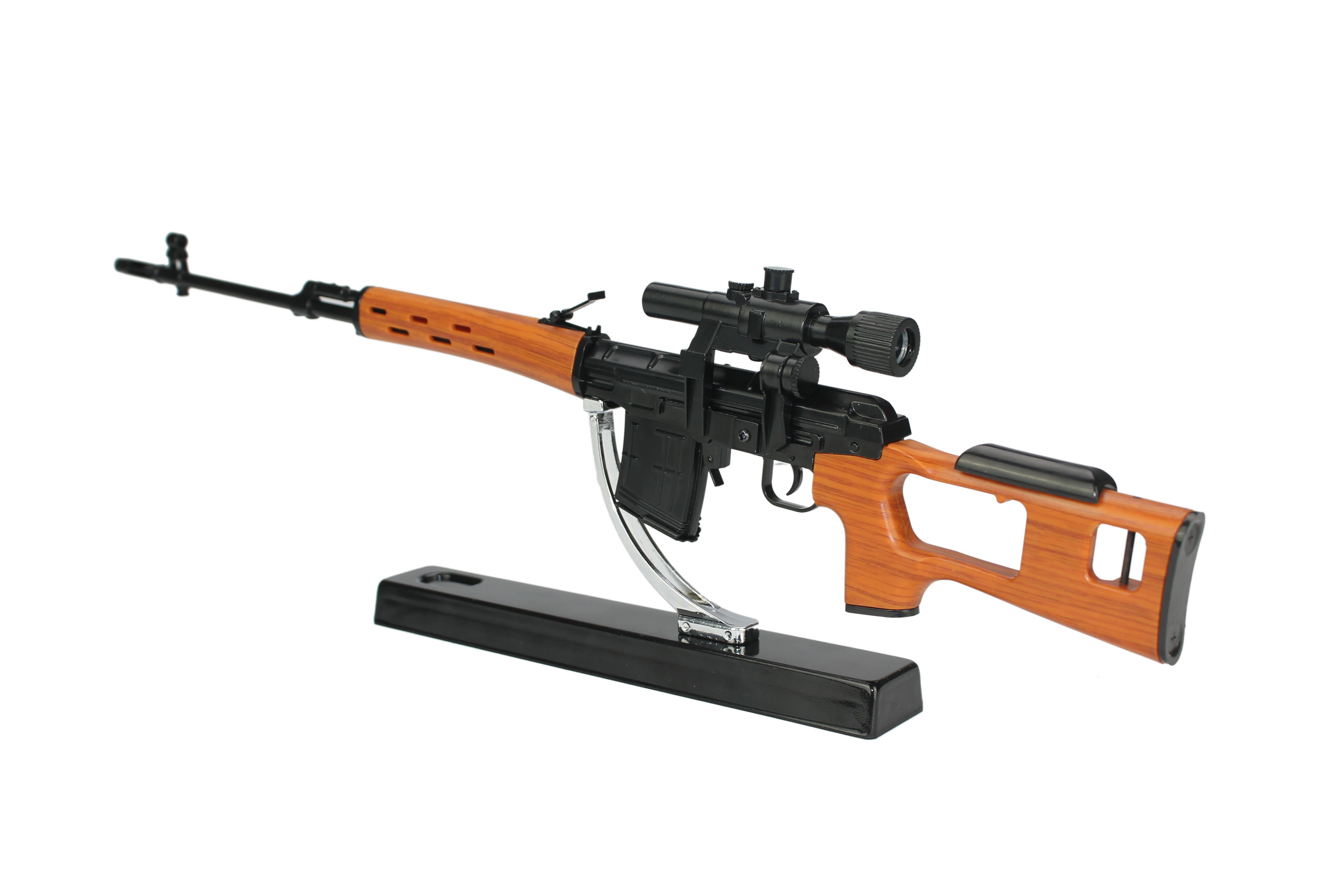 Rifle Sniper Dragunov Svd Miniatura Metálica - Arsenal Guns