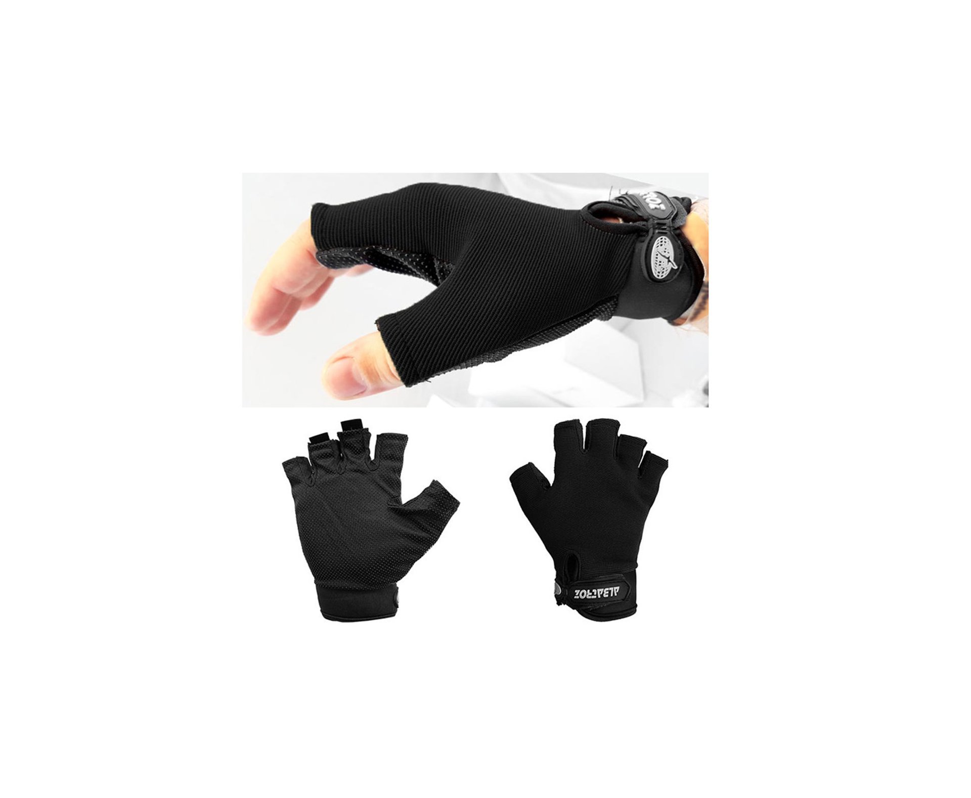 Luva Tatica/pesca Preta - Albatroz - P