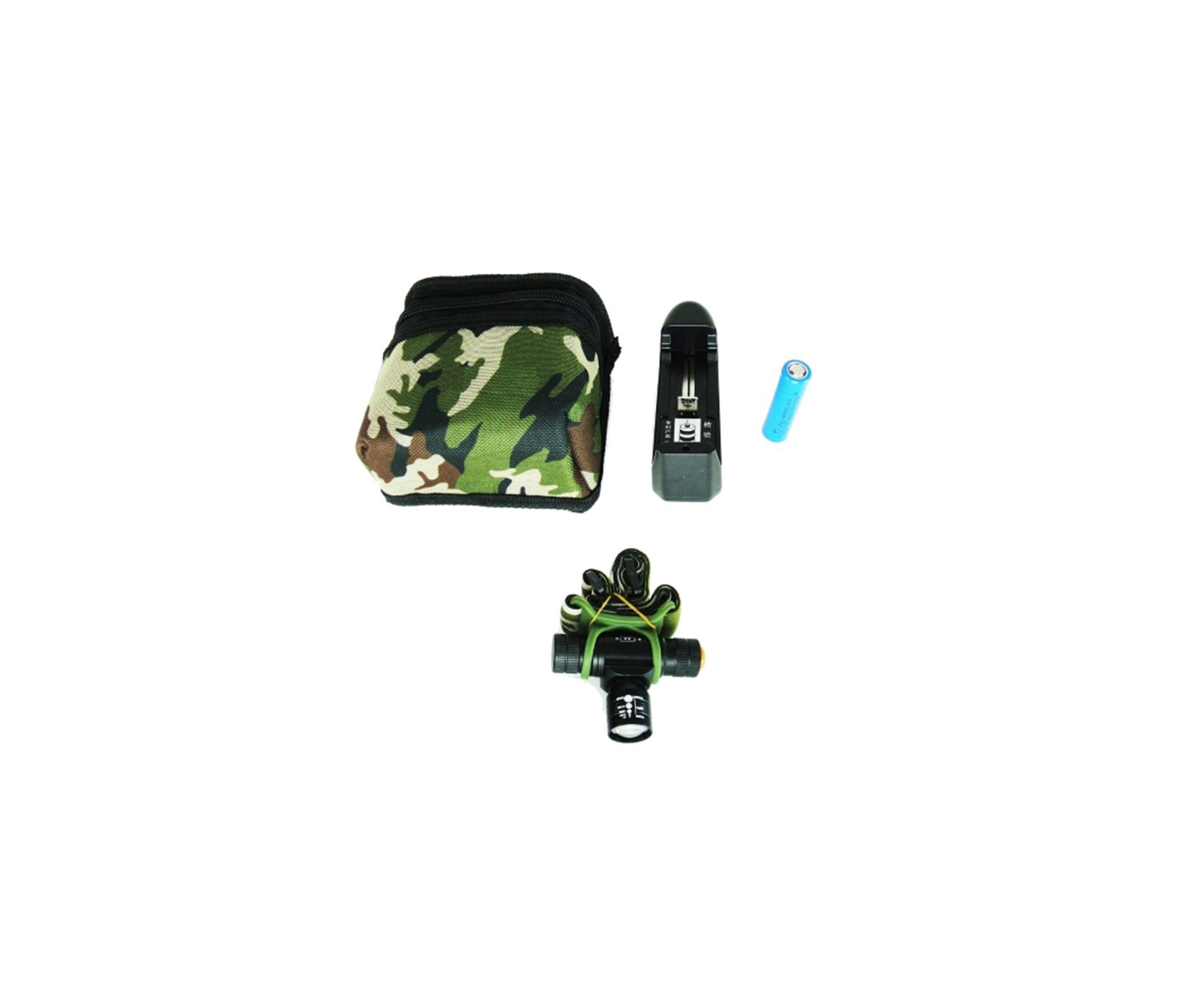 Lanterna Cabeça Ala 11 Recarregavel C/ Estojo - Albatroz