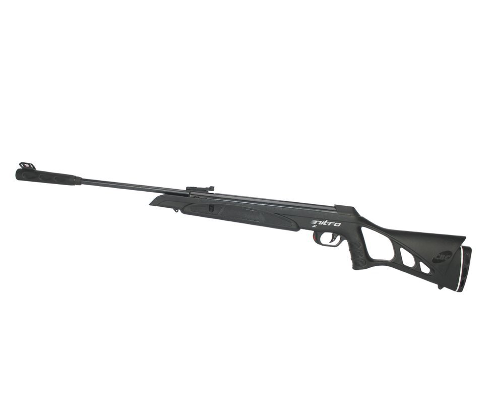 Carabina De Pressão Cbc Nitro-x 1000 - Calibre 5,5 Mm - Oxidada