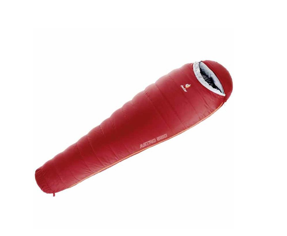 Saco De Dormir Astro 550 Vermelho 0°c A -22°c - Deuter