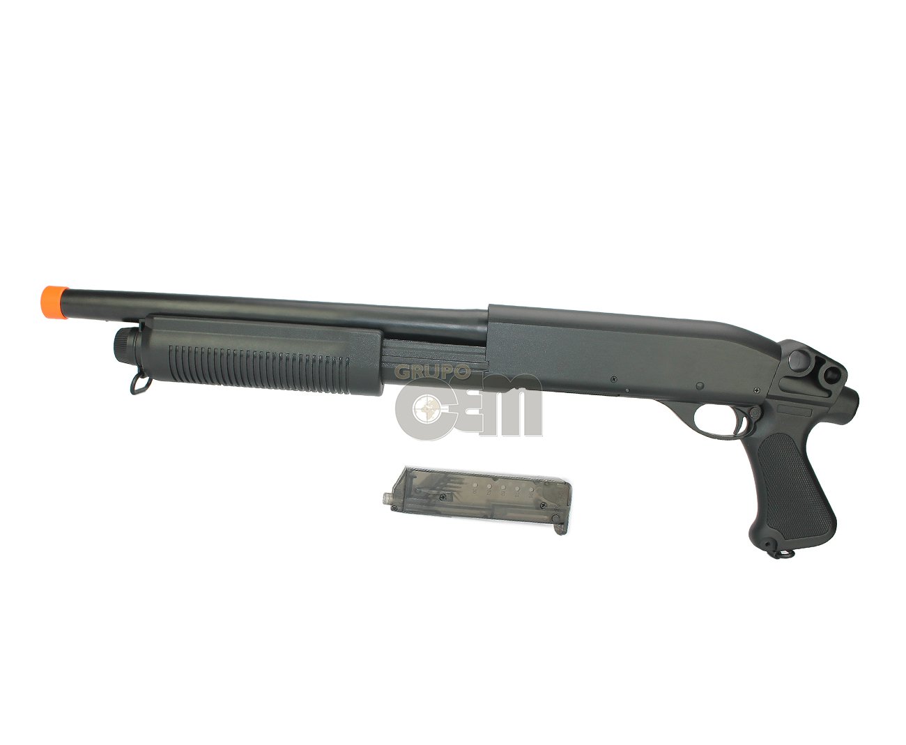 Shotgun / Escopeta De Airsoft Shotgun M870 Pistol Grip Cal 6,0 Mm - Cm351 - Cyma
