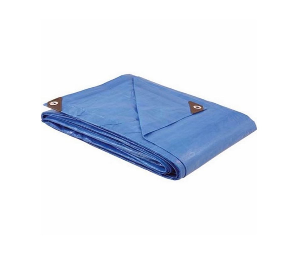 Lona Multiuso Plástica Polietileno 10 X 8 M - Azul - Vonder