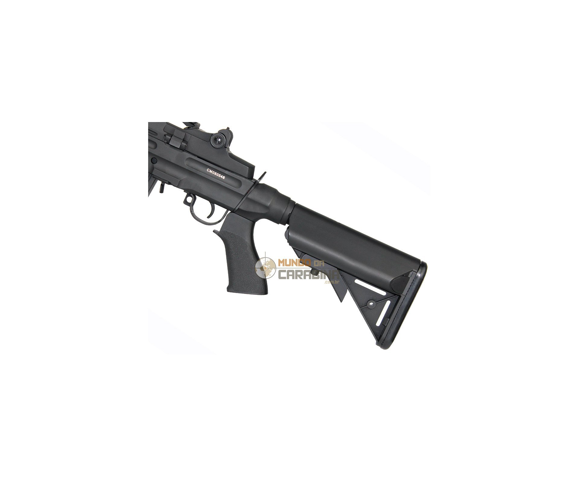 Rifle De Airsoft M14 Ebr Full Metal Aeg  Customizado 450 Fps Bivolt Cal 6,0mm -cyma
