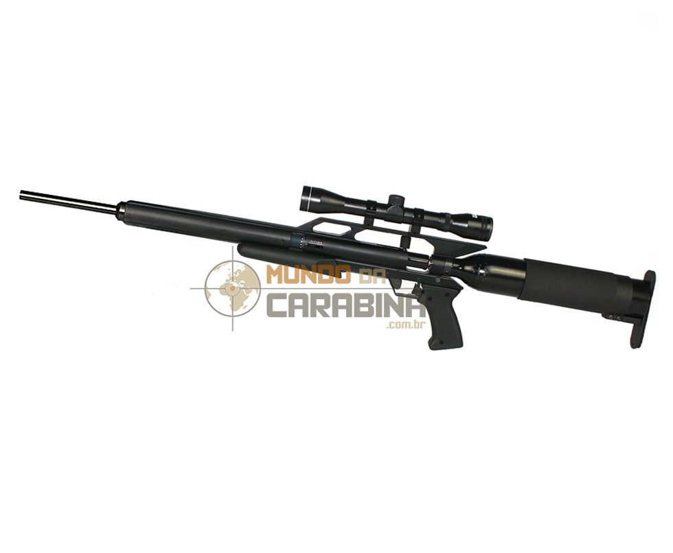 Rifle Gunpower Sss + Luneta 4x32 + Case Rossi + Sem Supressor - Calibre 5,5 Mm - Monotiro