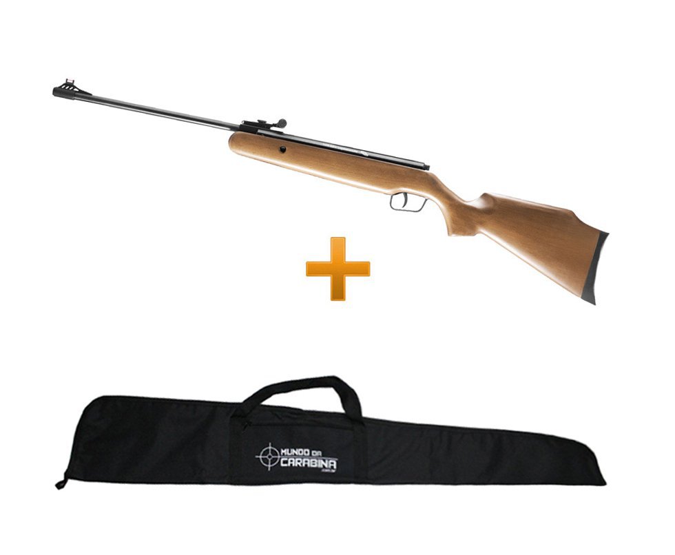 Carabina De Pressão Bam B12-6 F22 - Calibre 5,5 Mm + Capa 45"