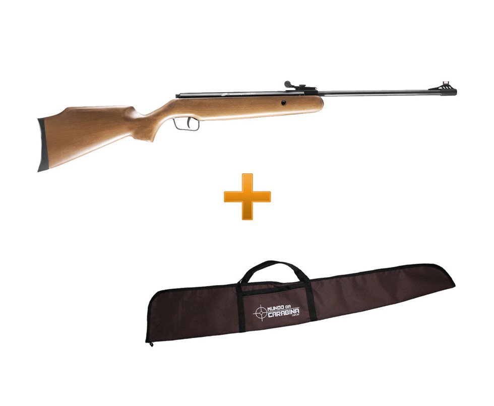 Carabina De Pressão B12-6 F18 - Calibre 4,5 Mm - Cbc + Capa 45"