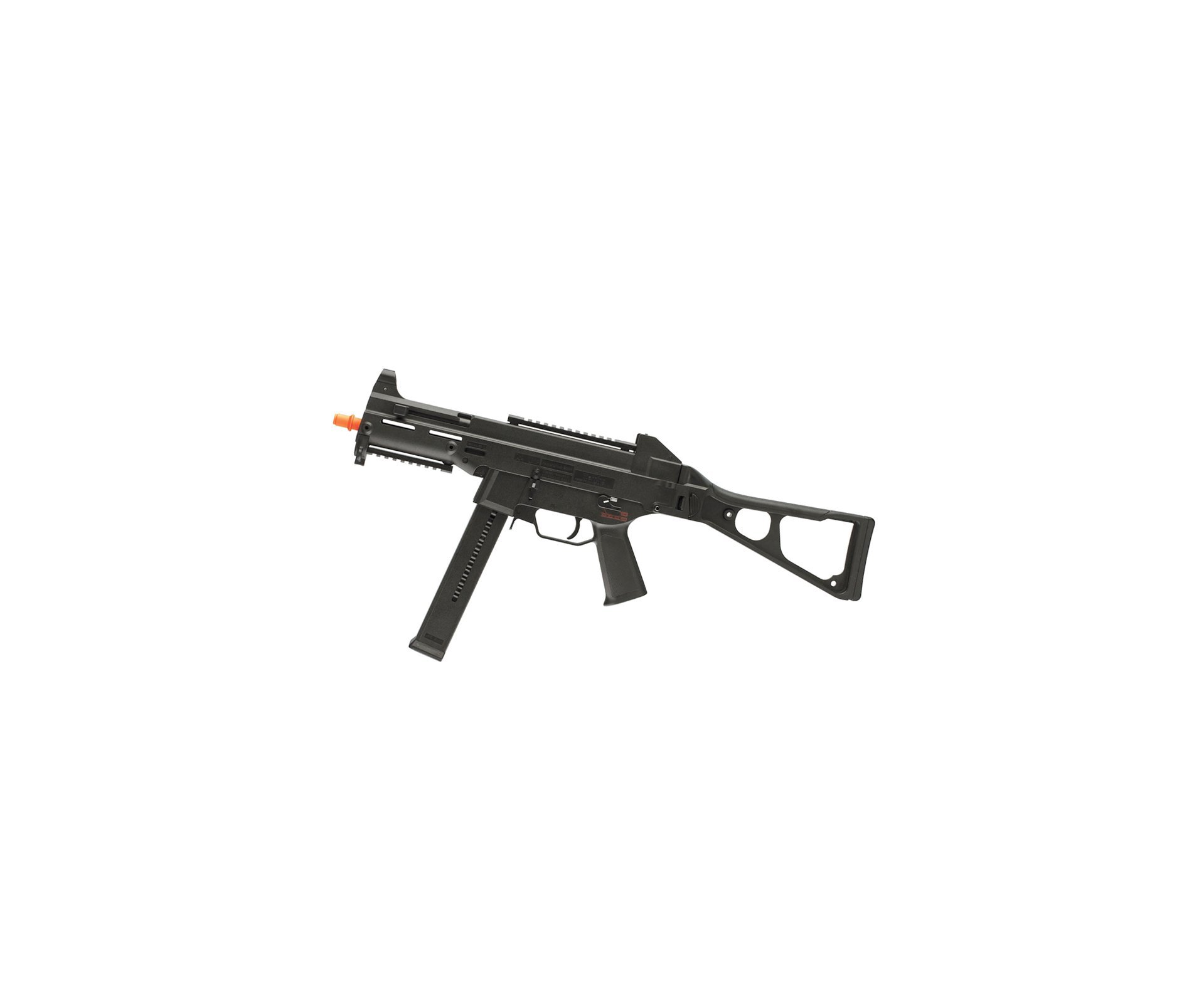Rifle De Airsoft H&k Ump Aeg - Cal 6.0mm + Pistola Glock Cyma + Capa Hunting + 4000 Bbs 0,20g - Umarex