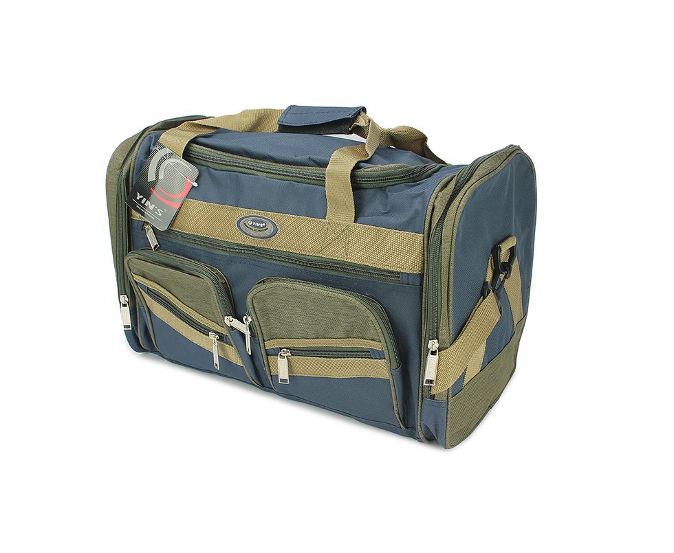 Bolsa De Viagem P 20   Azul Marinho/tan - Yins