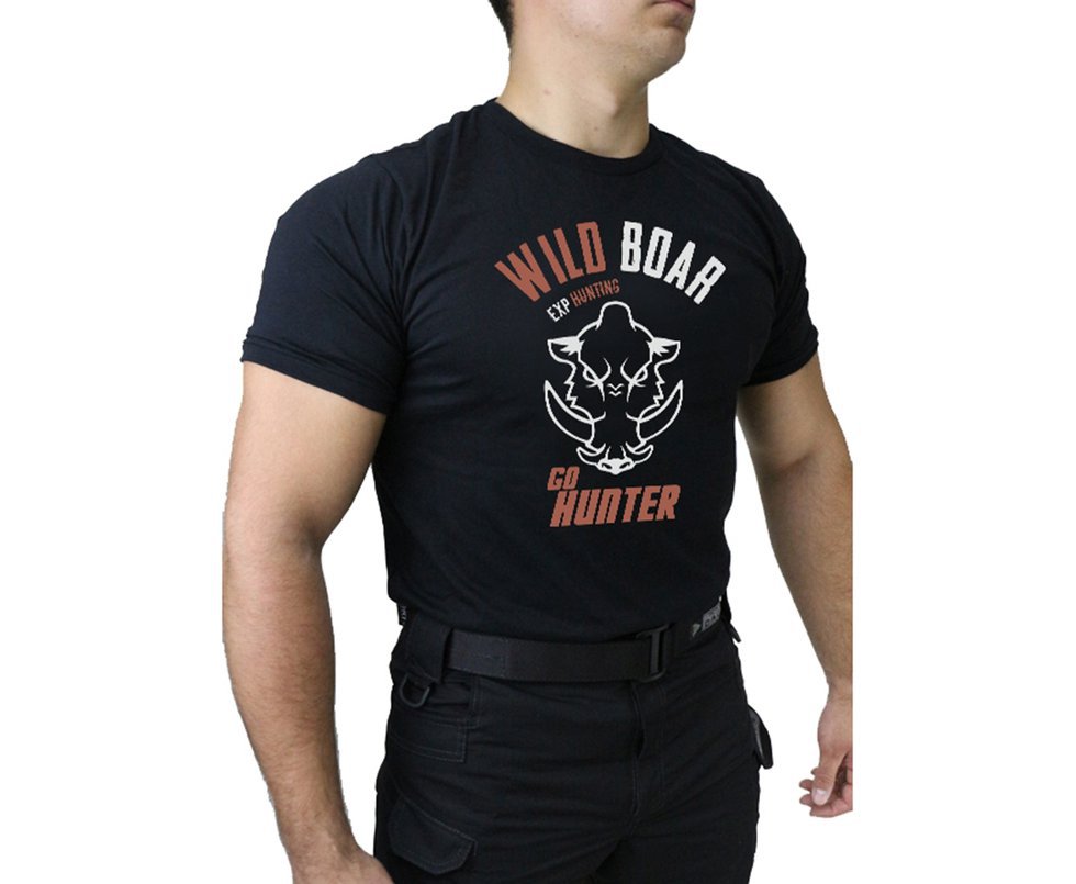 Camiseta Temática Hunting - 002 - Preto - Dacs - P