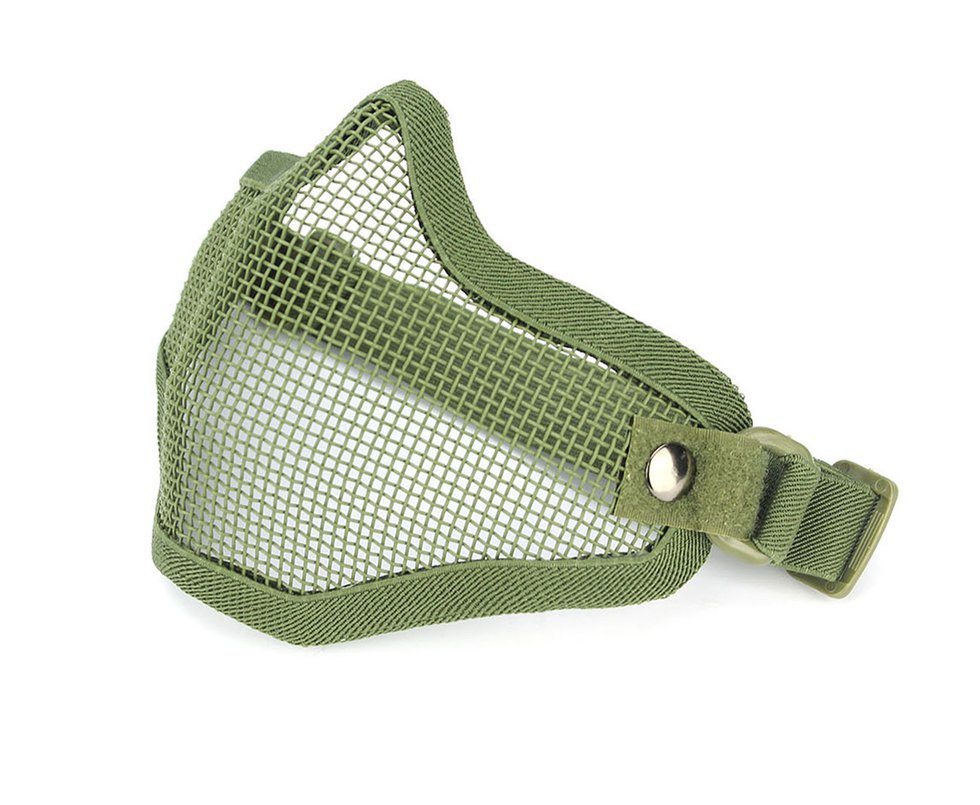 Mascara De Segurança Quick Shot (meia Face) Single B. Verde