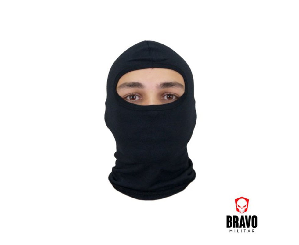 Balaclava Bravo Ninja Cotton I 9 Preta