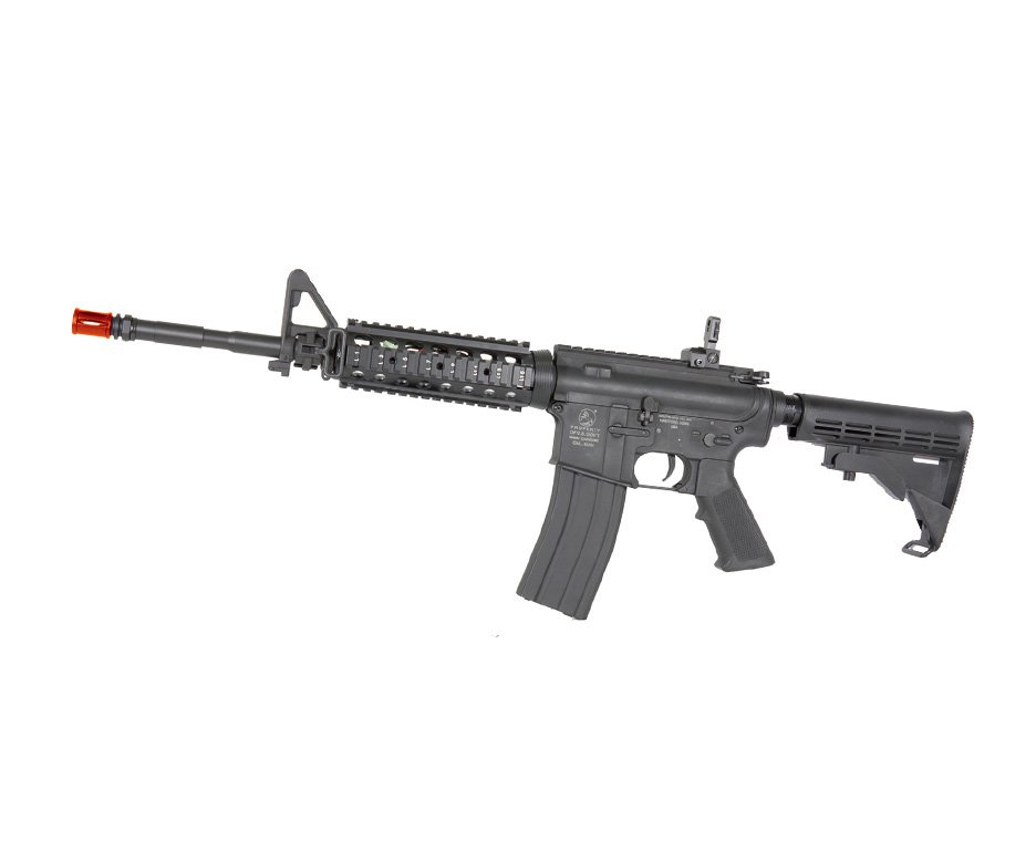 Rifle De Airsoft Colt M4 Ris - Full Metal - Cal 6,0 Mm - Cyber Gun