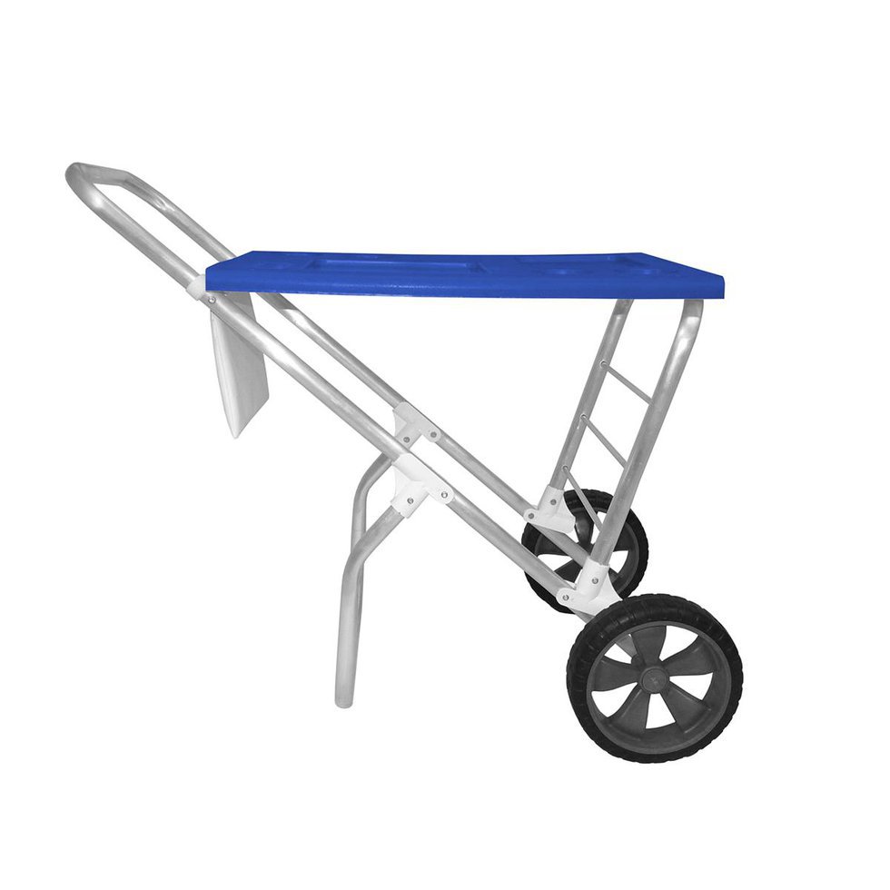 Carrinho De Praia Smart Car Azul Zaka