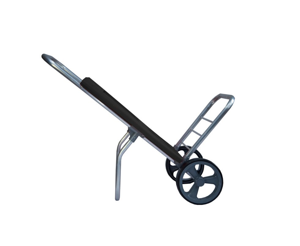 Carrinho De Praia Smart Car Preto Zaka