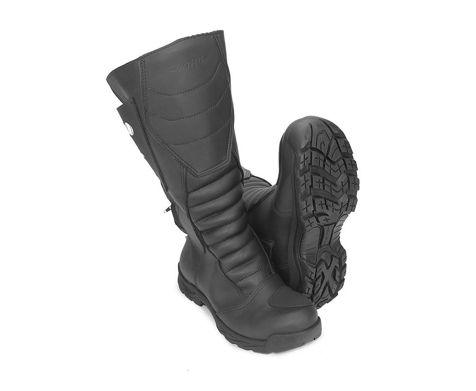 Bota Motoqueiro Vento Ciclo Nanox Impermeável - Preto - (OUTLET)