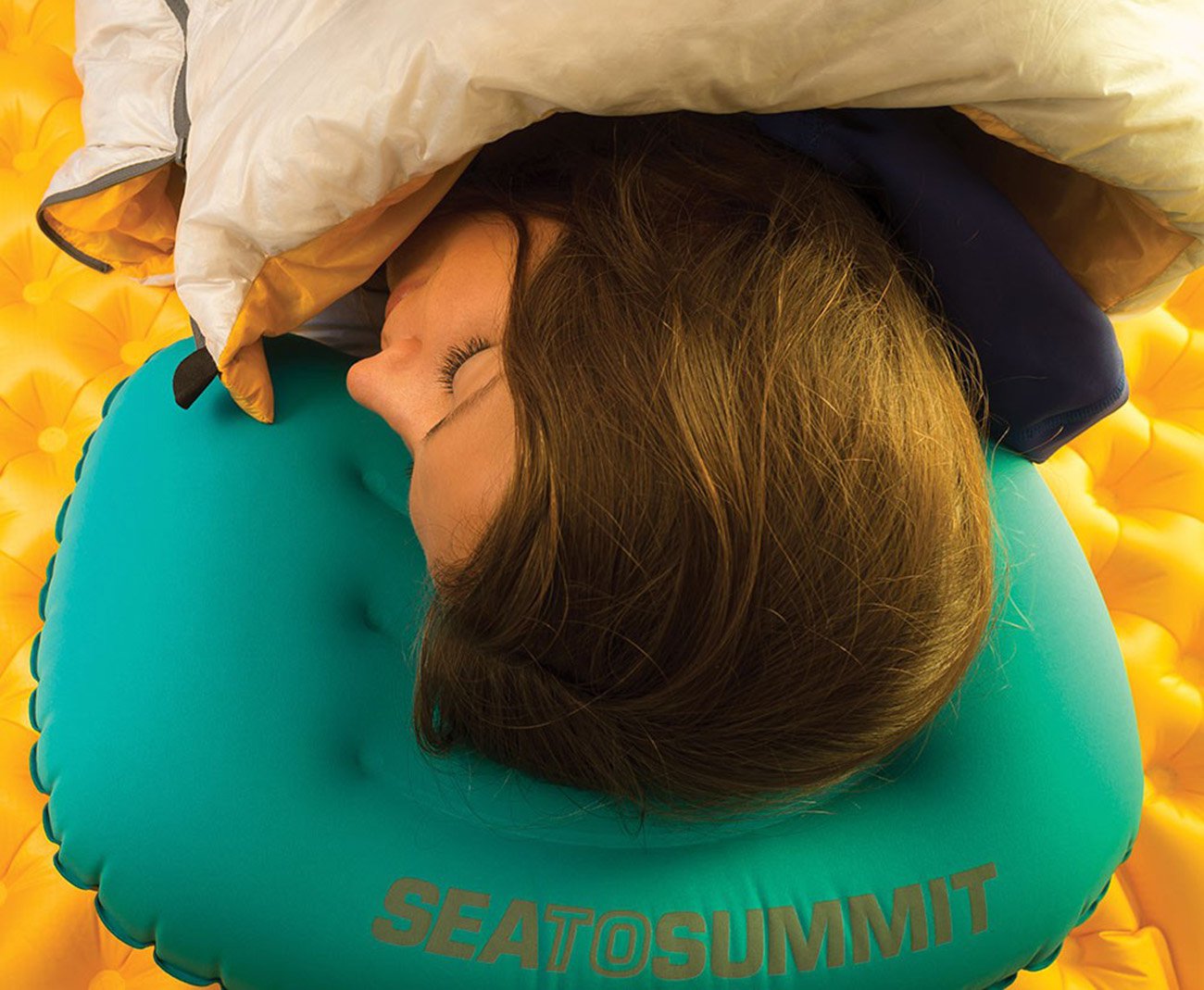 Travesseiro Sea To Summit Pillow Ultralight Large Azul E Cinza