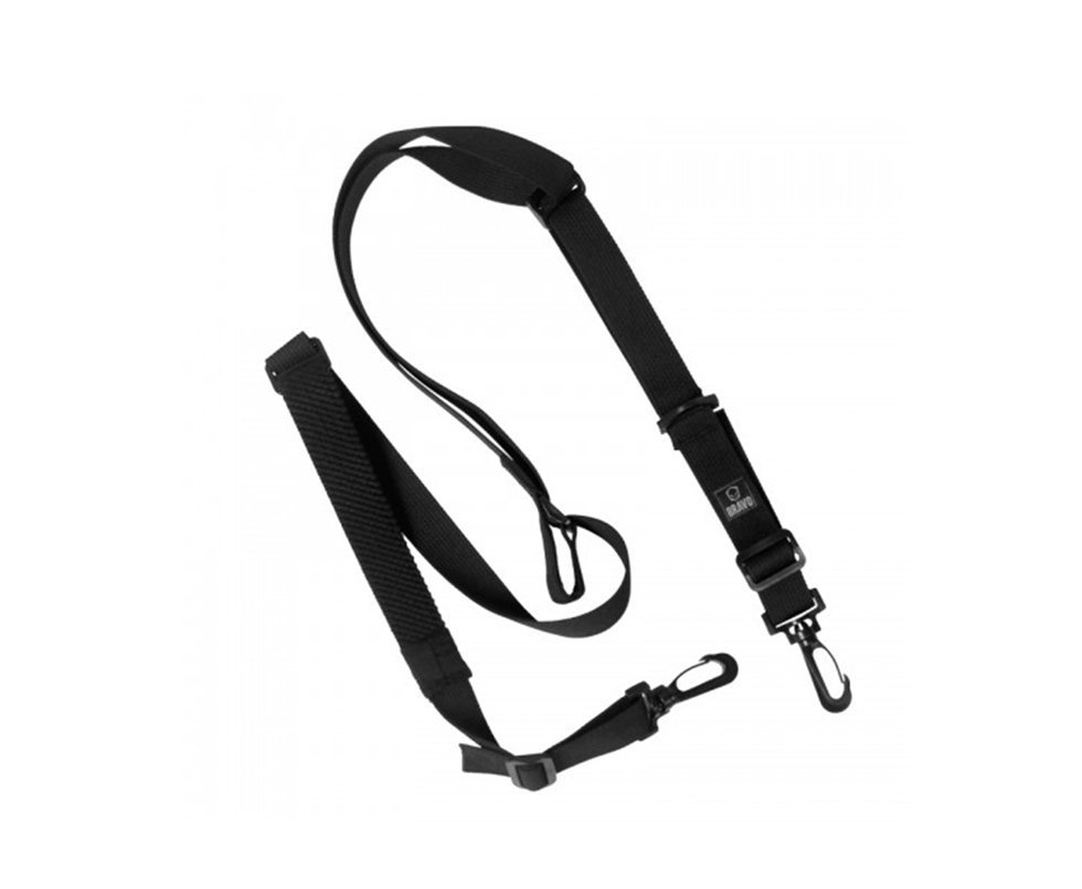 Bandoleira Bravo Tatica Para Rifle M4 - 1 Ou 2 Pontas - Preta