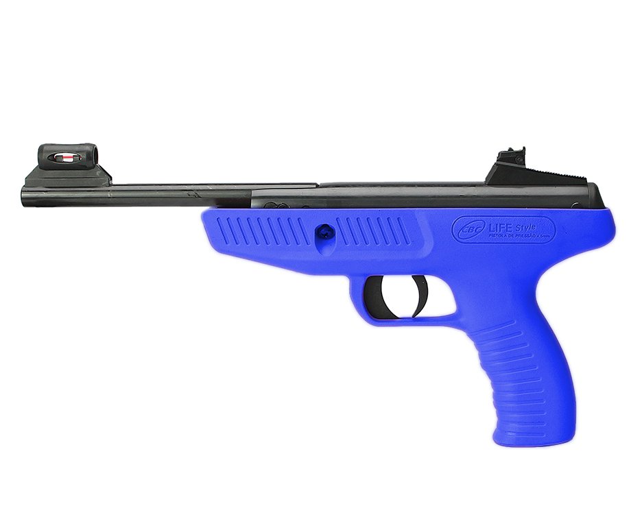 Pistola De Pressão Cbc Life Style Azul - Calibre 4,5 Mm
