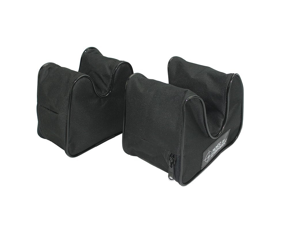 Sand Bag / Apoio De Tiro Duplo Preto - Mundo Da Carabina