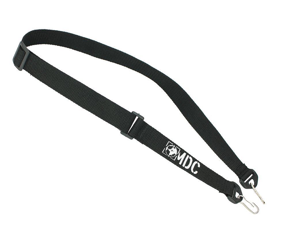 Bandoleira 2 Pontas Preta - Mundo Da Carabina Mdc